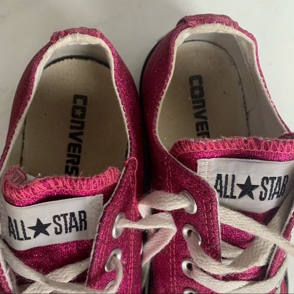 Glitter Pink Converse - Picture 5 of 10